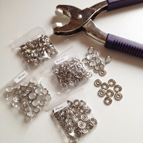 snaps poppers prym pliers adding tutorial using