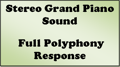 Stereo Polyphony grand piano sound