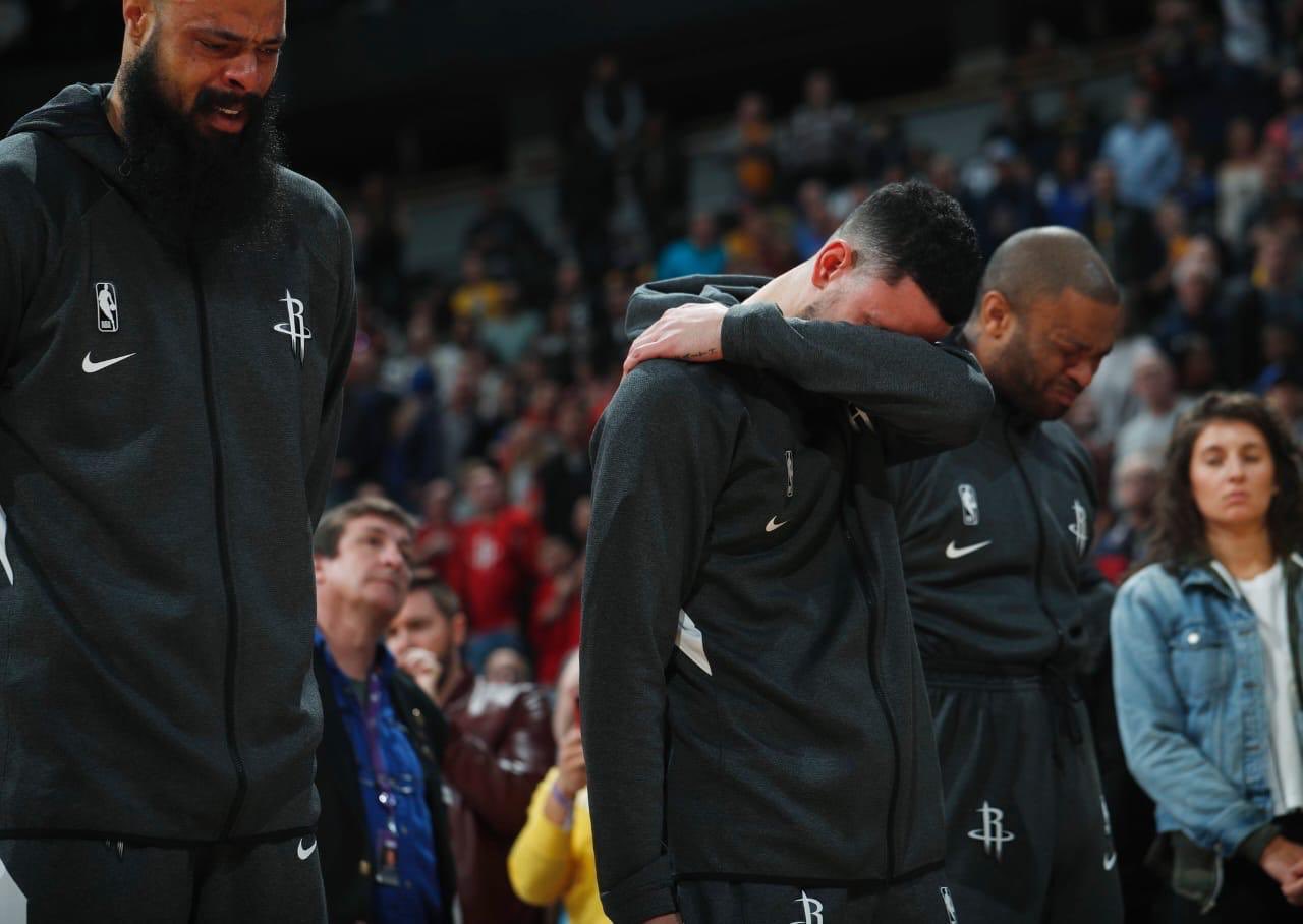 Basketball Players Cries Seriously For The Death Of Kobe Bryant (Photos