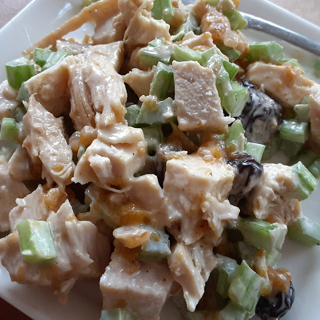 Chicken Salad with Mango Chutney
