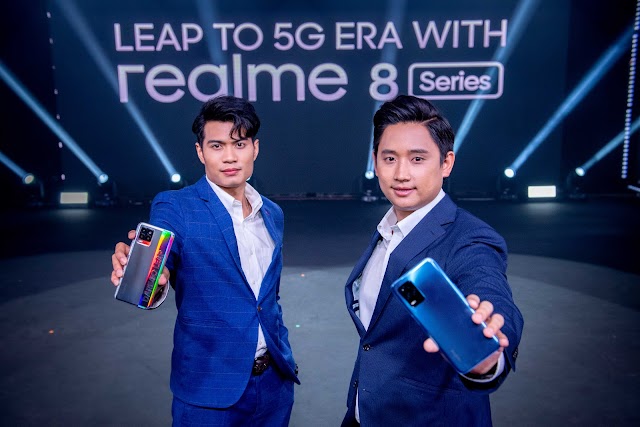 realme เปิดตัว realme 8 Series พร้อมคว้า “อั้ม พัชราภา” ในบทบาทผู้นำคนรุ่นใหม่ สู่เทคโนโลยี 5G ไร้ขีดจำกัด และเปิดตัวผลิตภัณฑ์ AIoT อีกมากมาย