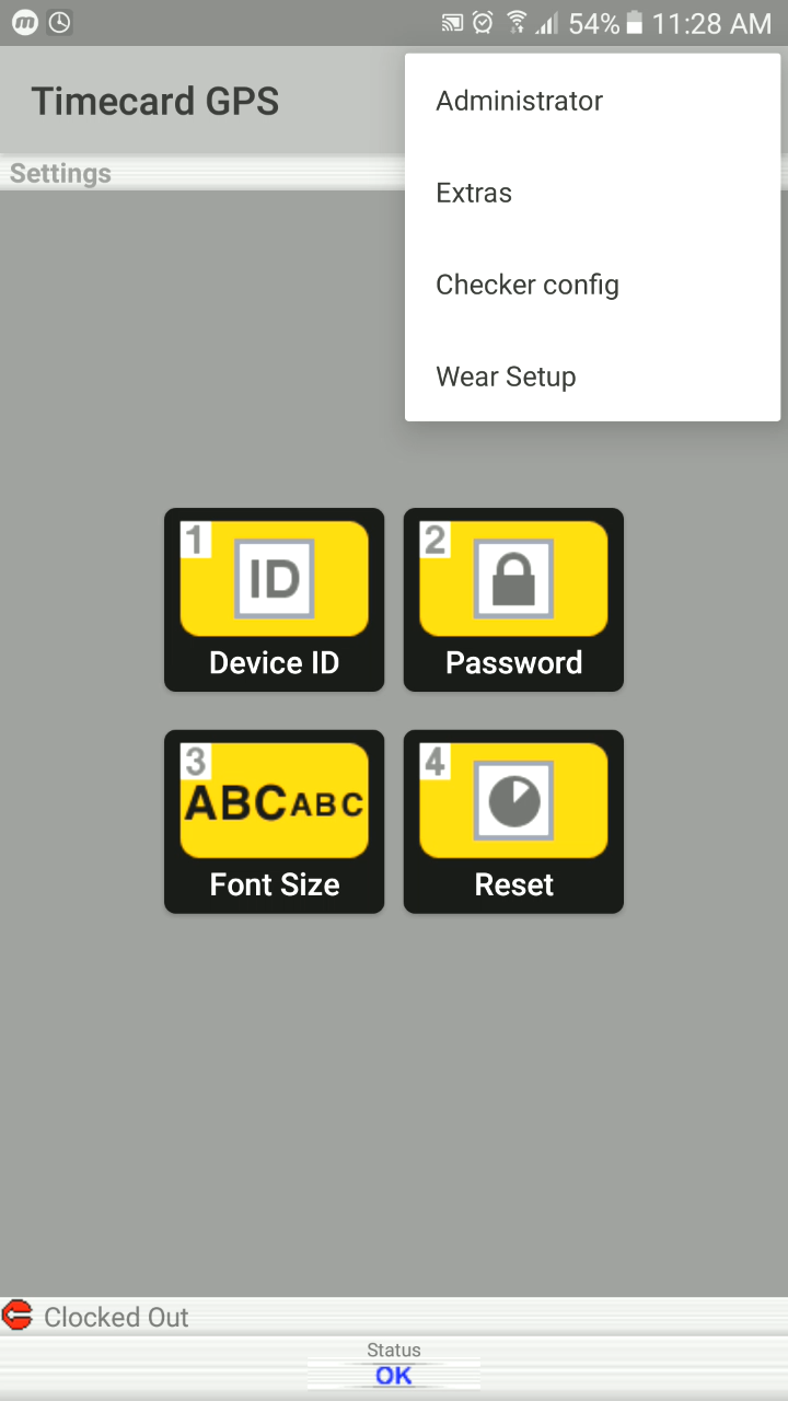 Econz Wireless Timecard Checker New PIN Functionality