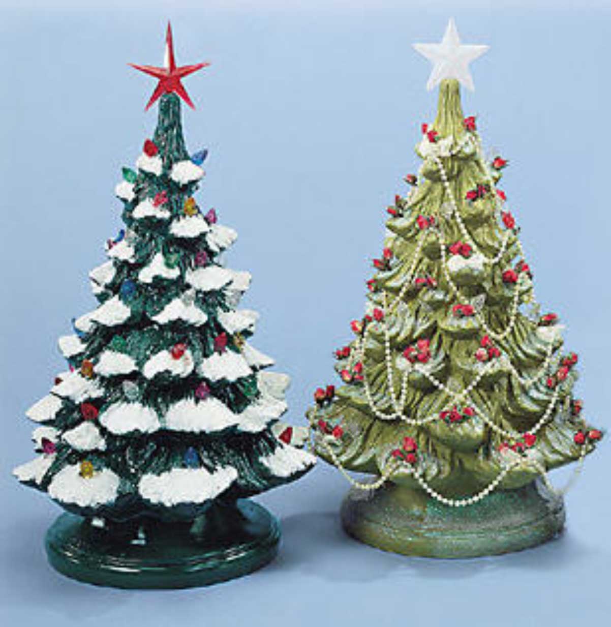 Cook's Arts & Crafts Shoppe: Ceramic Tree Bulbs and Accessories