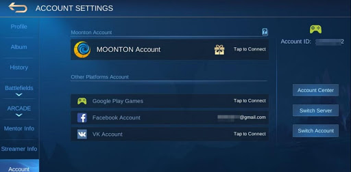 How to Disconnect Account in Mobile Legends - Aishelanime