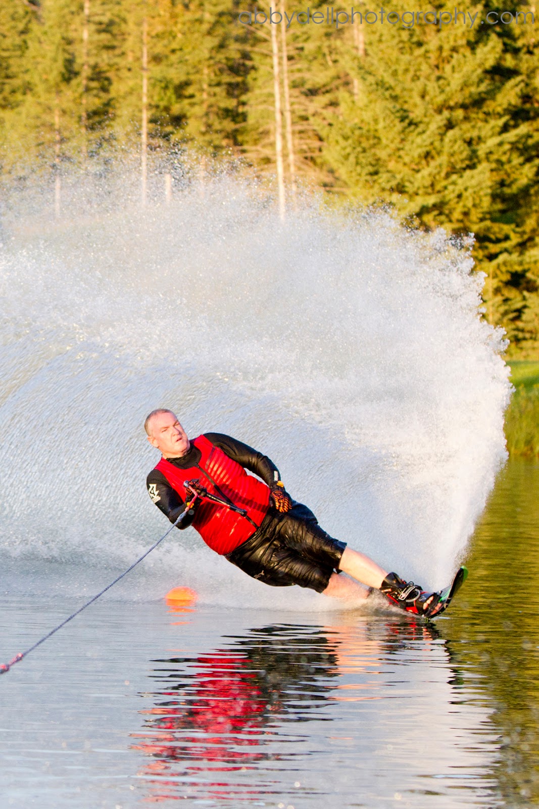 Slalom Skiing Predator Bay Water Skiing Club abbydell photography