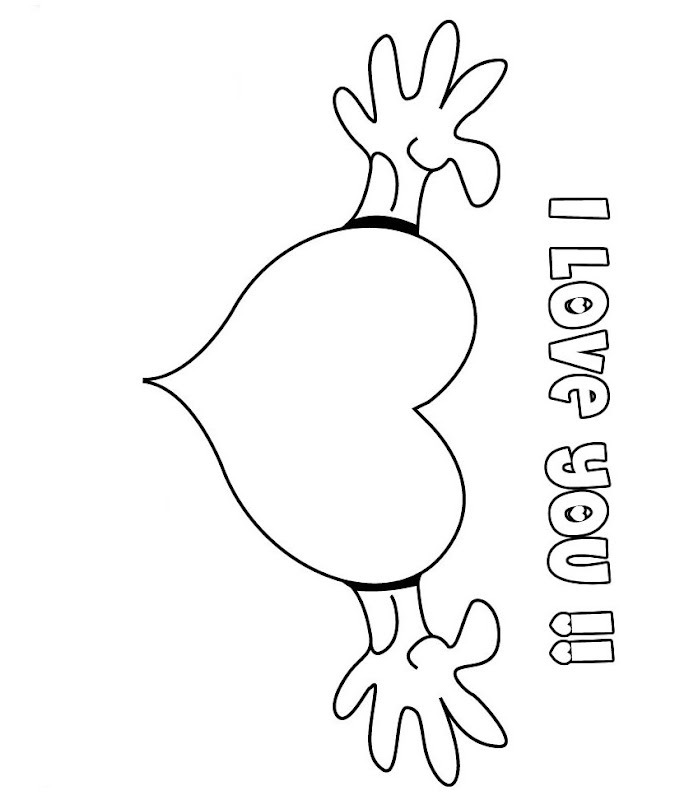 i love you baby coloring pages - photo #11