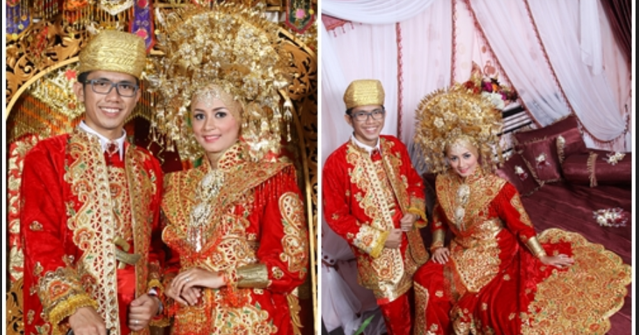 Baju Pengantin Koto Gadang Modern