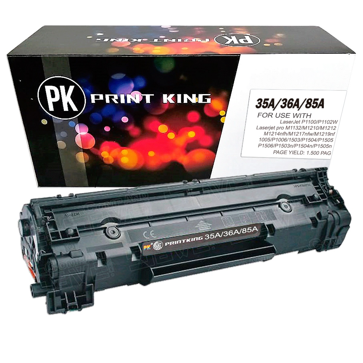 Toner Compatible Print King 85/35a/36a