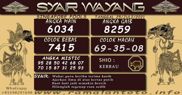 SYAIR SINGAPORE 25 JULI 2021