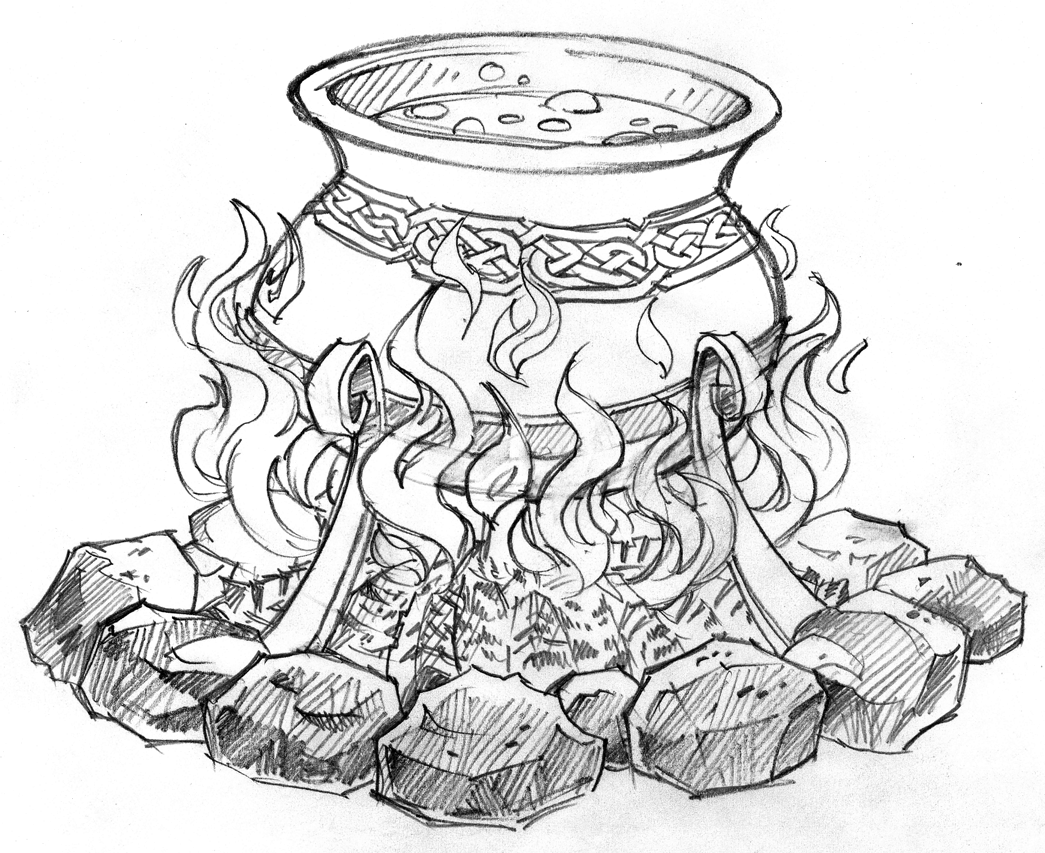 Art Sam ples Work In Progress Cauldron Art Sam ples Work In Progress Cauldron