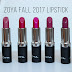 Zoya Fall 2017 Lip Swatches