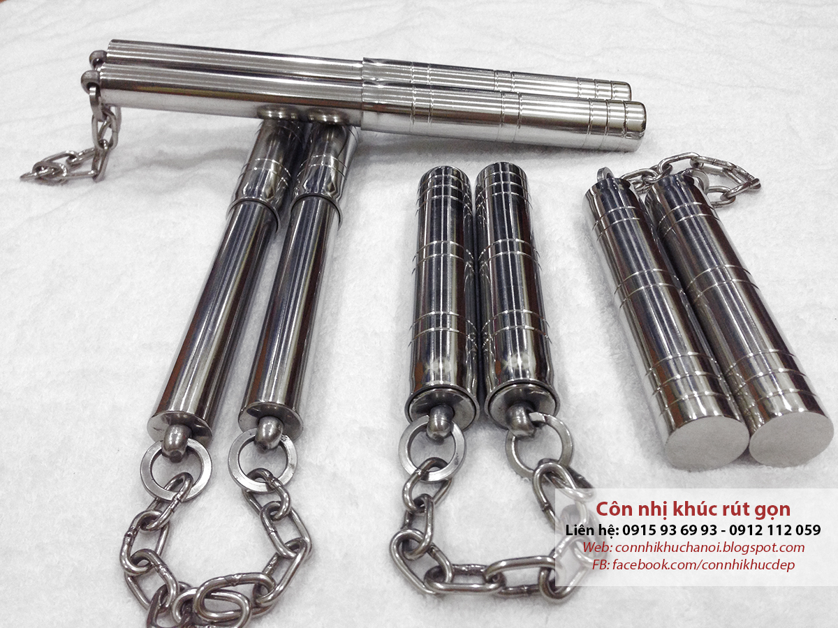 Shop côn nhị khúc , côn tam khúc Hà Nội: Côn nhị khúc inox rút gọn ...