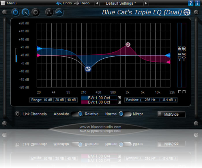 Equalizador Triplo Blue Cat's - Tripe EQ