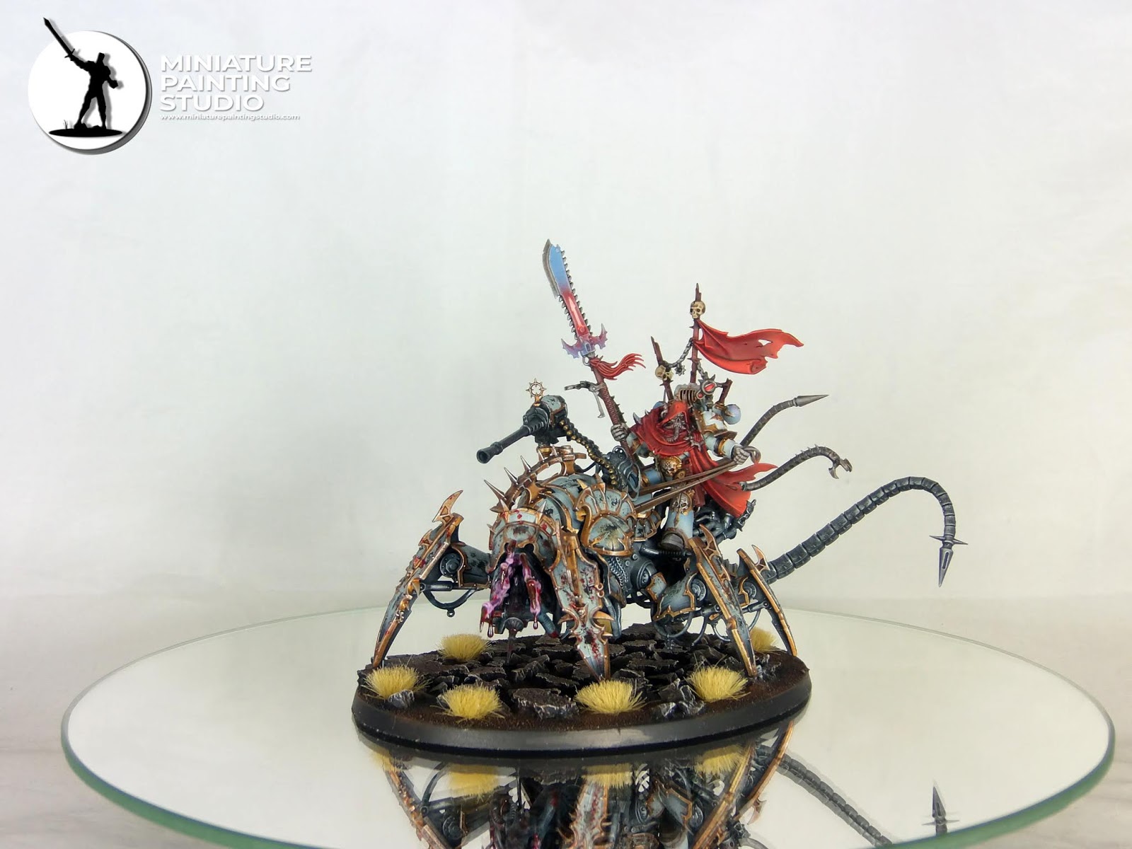 Miniature Painting Studio: Vex Machinator, Arch-Lord Discordant Khorne ...