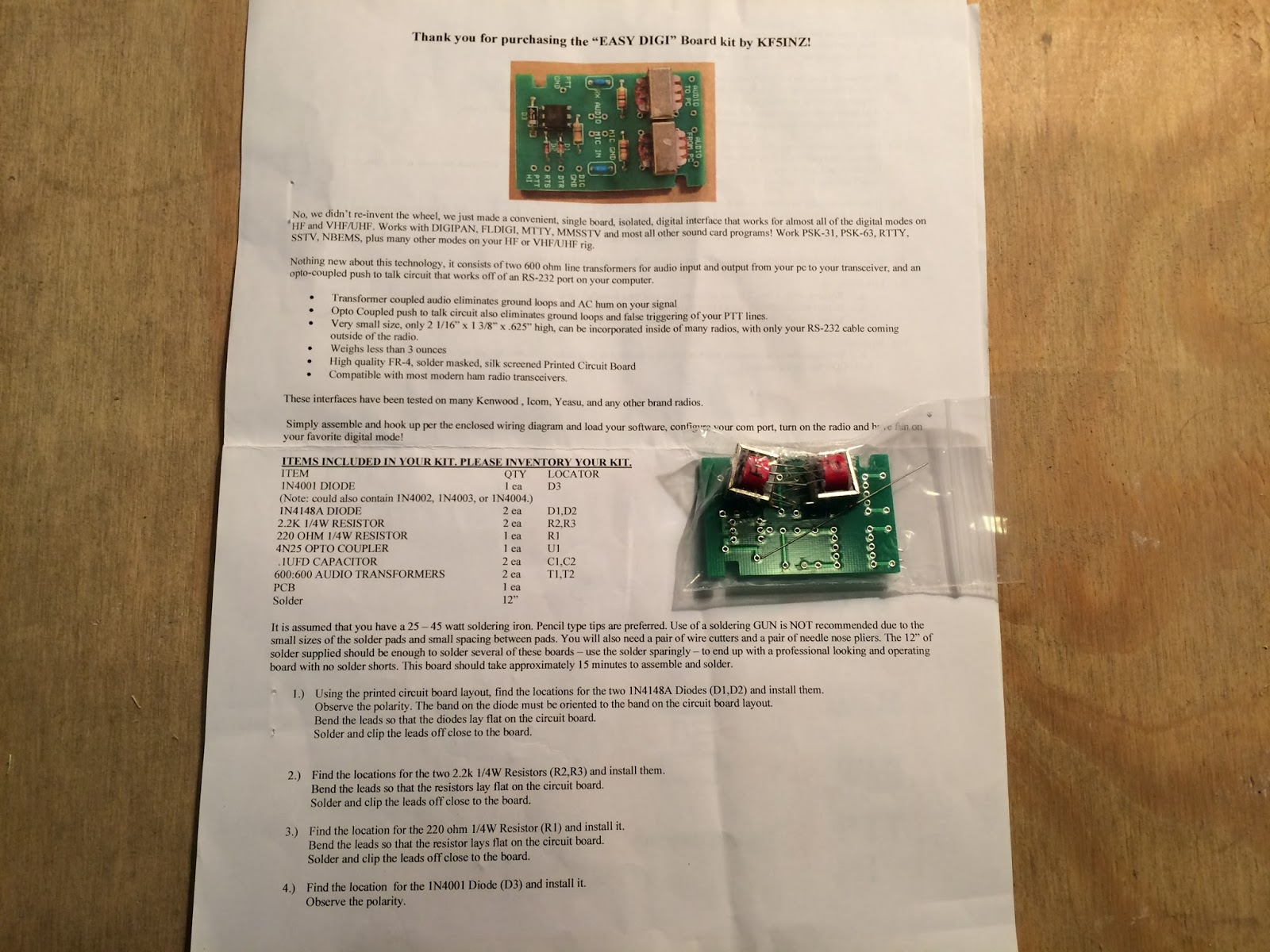 TrueHamFashion: Easy Digi Interface Review