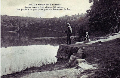 le Gour de Tazenat, les pêcheurs