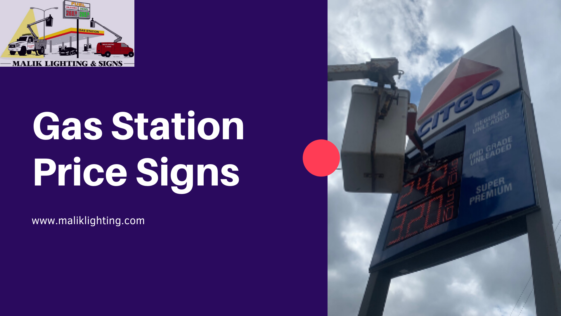 Gas Station Price Signs