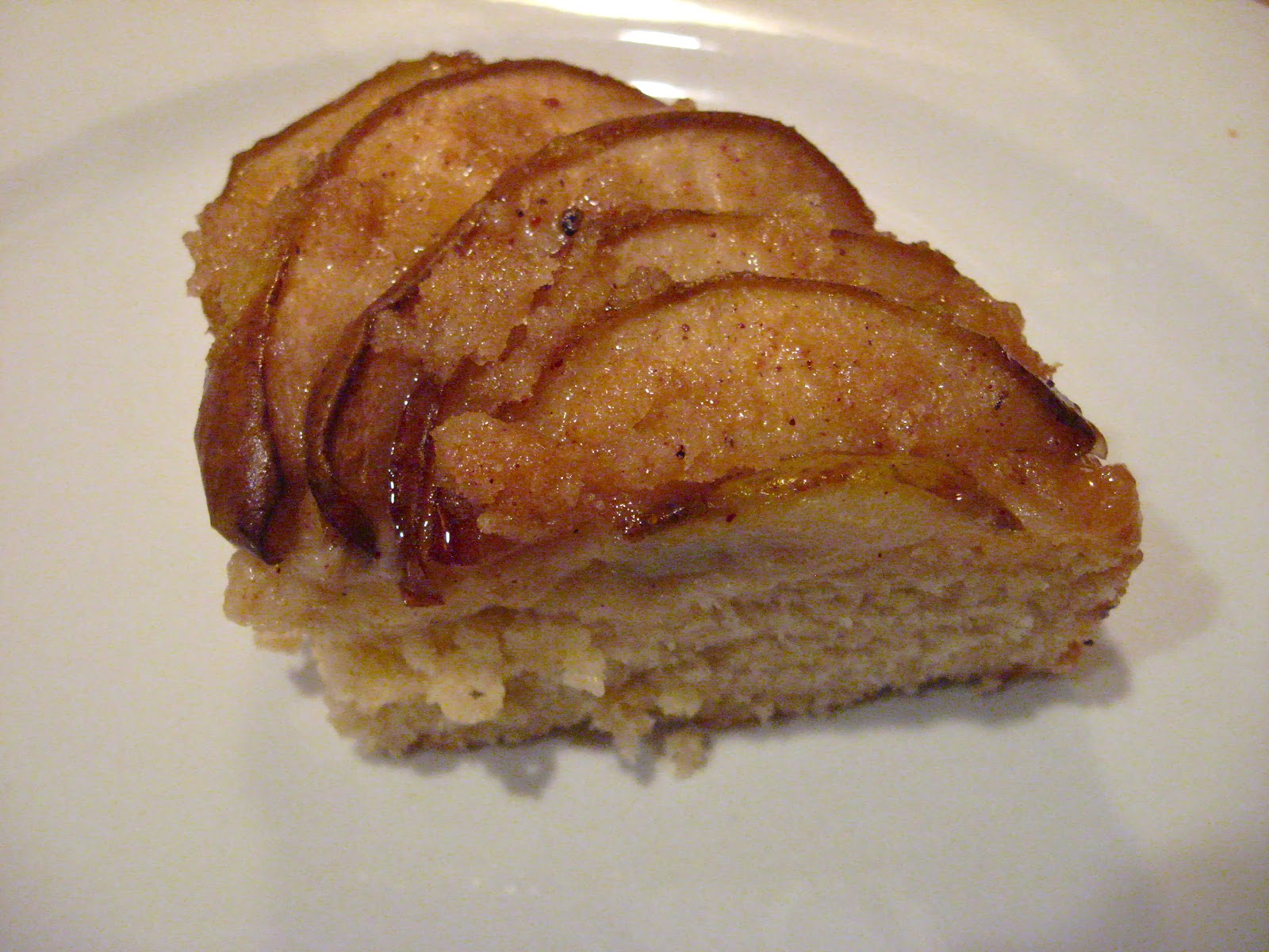 she's in the kitchen buttermilk pear cake