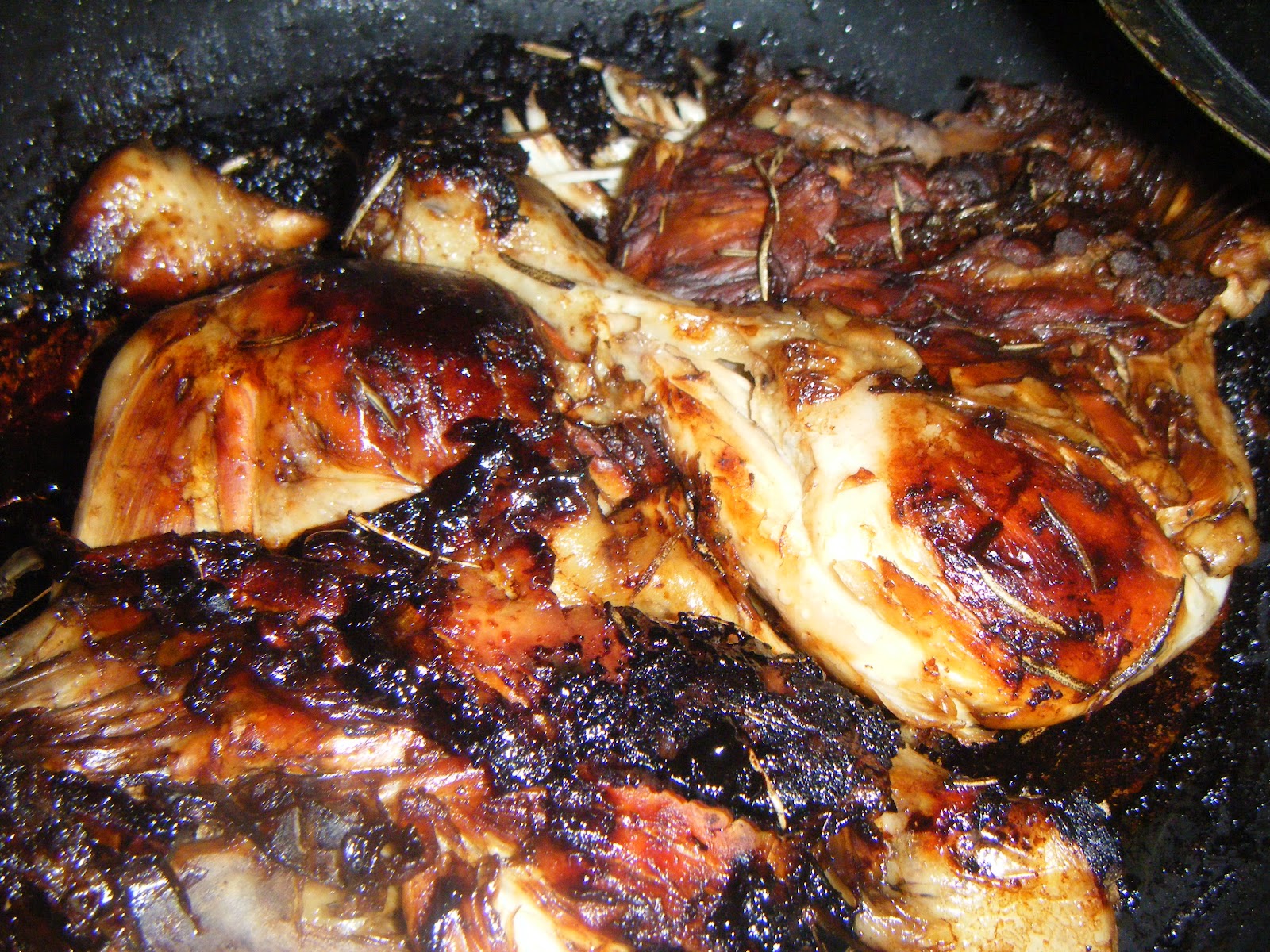 Pollo Al Miele E Aceto Balsamico