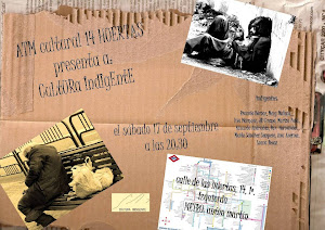 Presentación-recital "Cultura indigente".Septiembre 2011