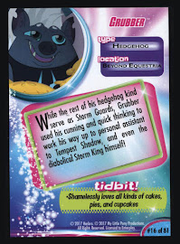 My Little Pony Grubber MLP the Movie Trading Card