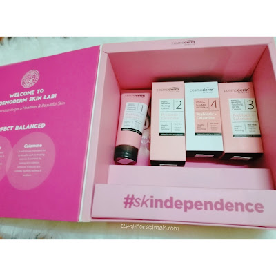 cosmoderm perfect balanced, review cosmoderm perfect balanced, review kotak pink cosmoderm, kotak pink, kotak pink cosmoderm,