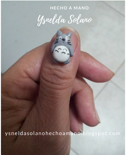 Fácil Miniatura de Totoro en Porcelana Fría | Manualidades