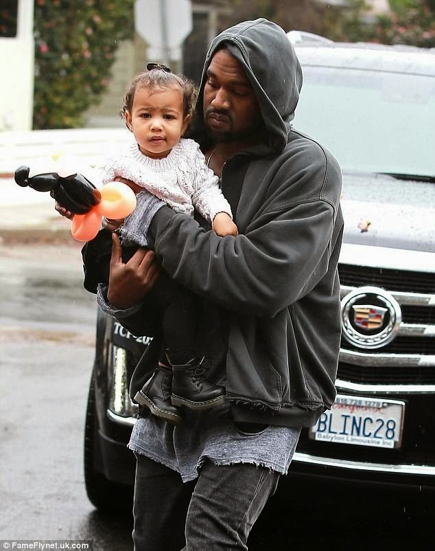 kanye west baby north west