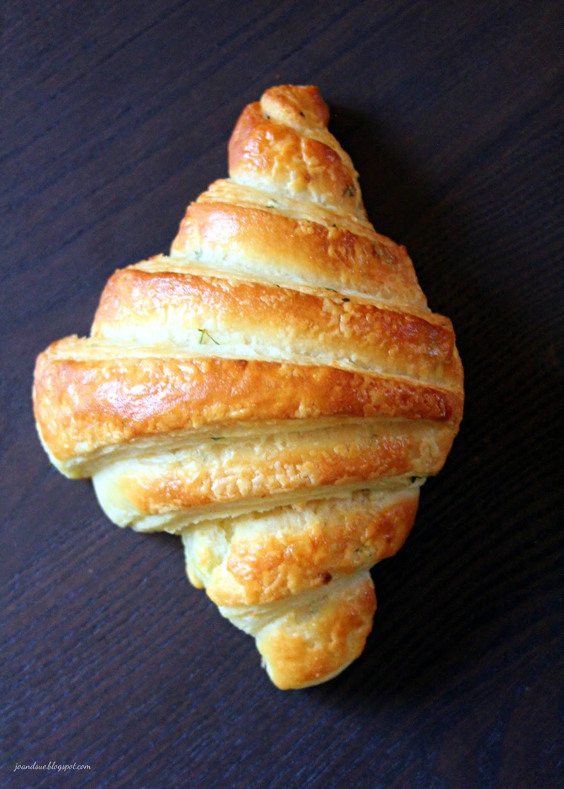 Jo and Sue Herb and Garlic Croissant Grilled Cheese Sandwiches