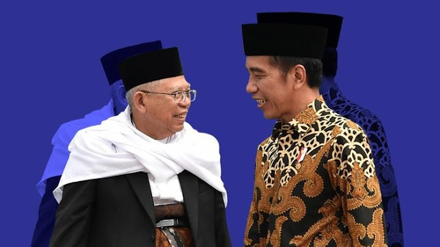 Survei Median: 55,4% Puas dengan Kinerja Jokowi-Ma'ruf
