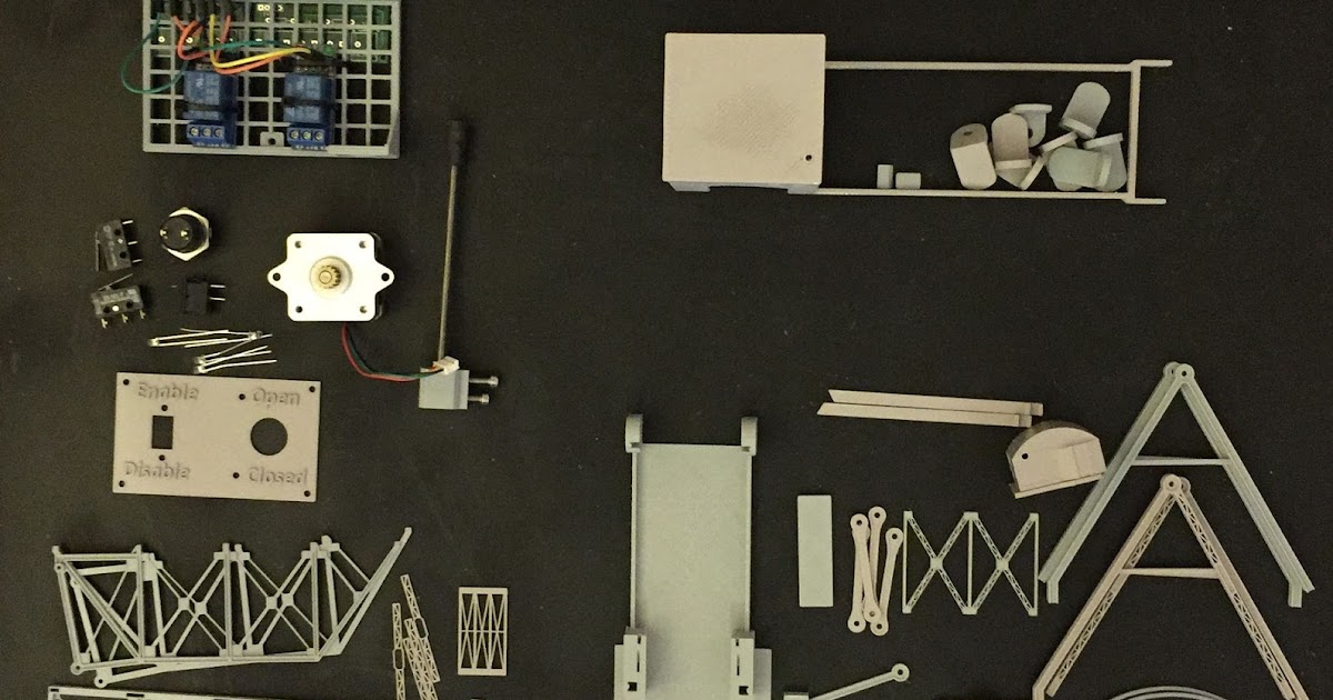 The Making of a Maker: N-Scale (1:160) Bascule Drawbridge - Animated by ...