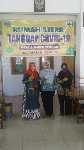 Rumah Steril Tanggap Covid-19, Ds, Sumber Tengah, Binakal, Bondowoso