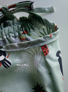 Bulles de Plume DIY Robe tropicale (couture)