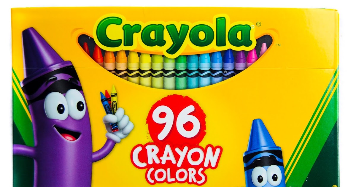 96 Count Crayola Crayons Jenny's Crayon Collection