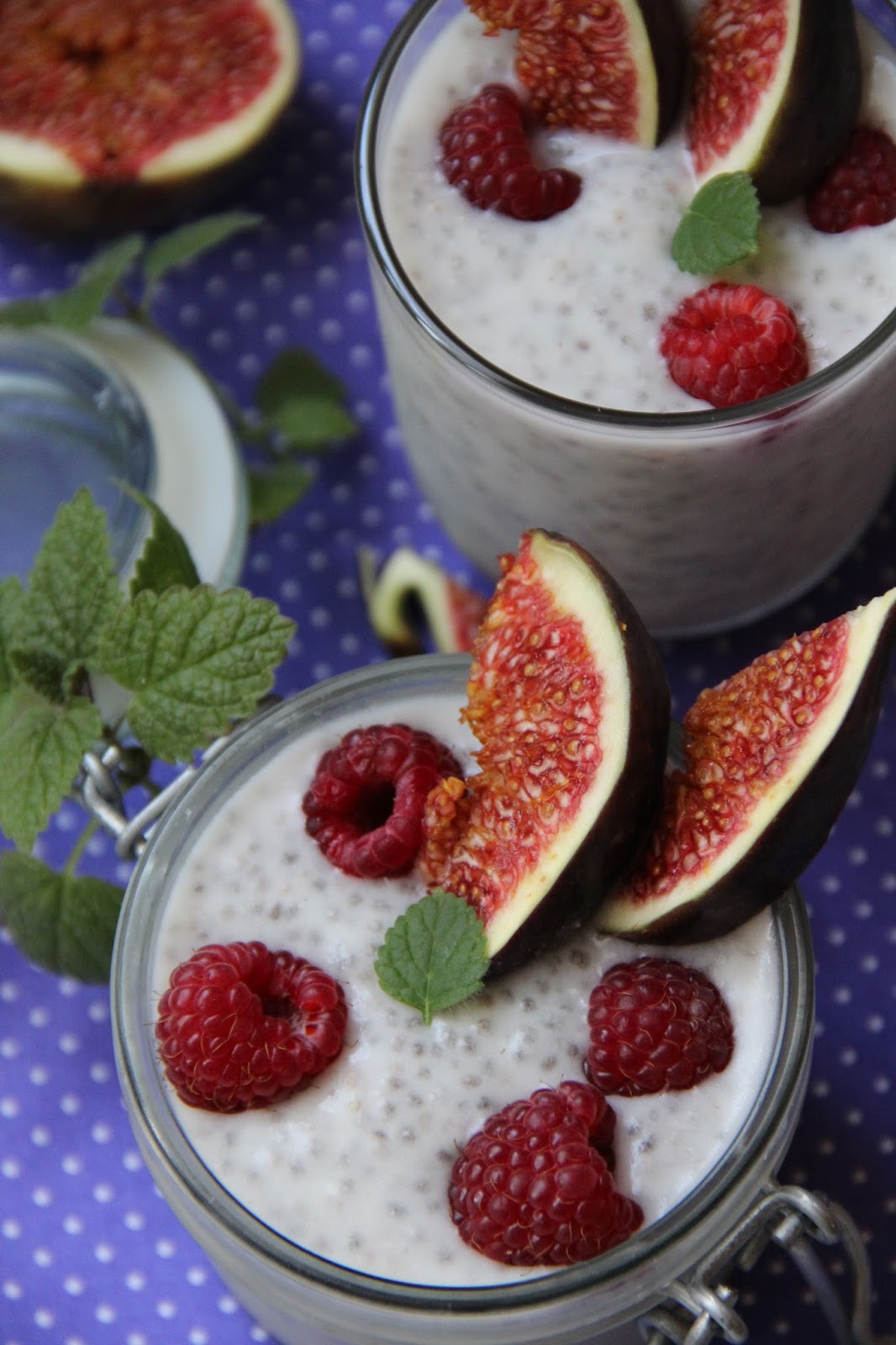 Kokosowy pudding z nasionami chia