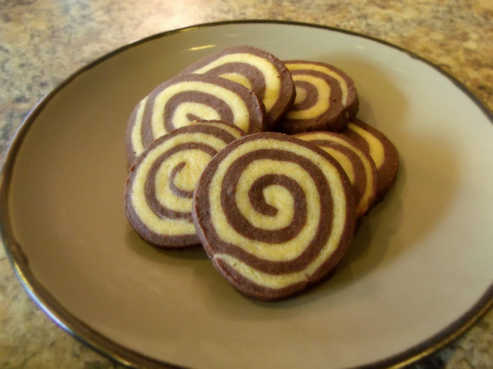 The Peppered Pantry Tangy ChocolateOrange Pinwheel Cookies