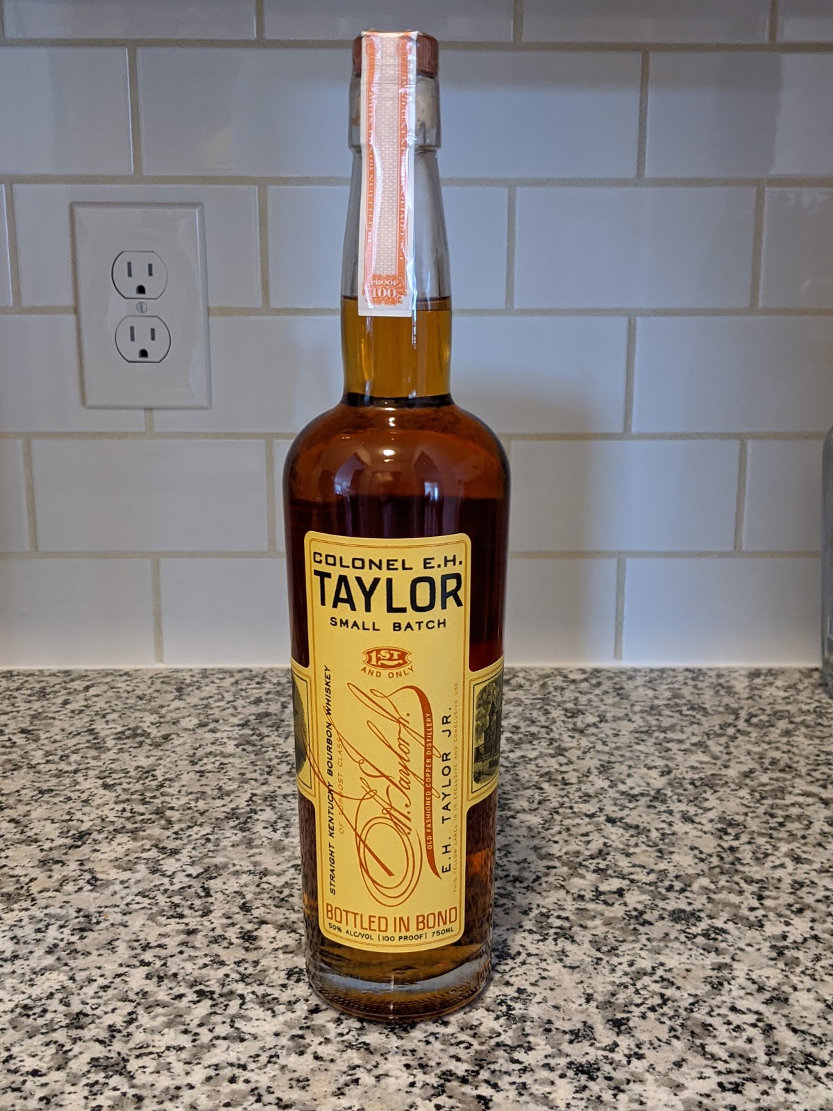 Columbus Bourbon Colonel E.H. Taylor Small Batch Bottled In Bond Review