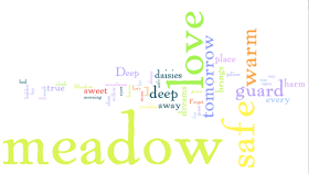 The Meadow Song Word Cloud - www.hungergameslessons.com