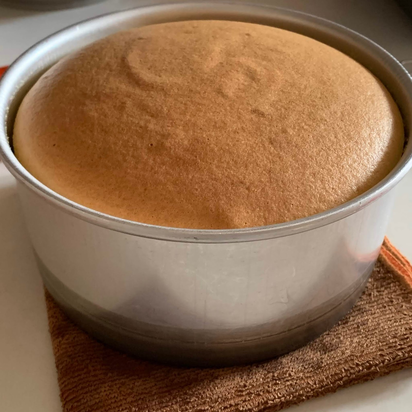 My Mind Patch Almond Butter Sponge Cake