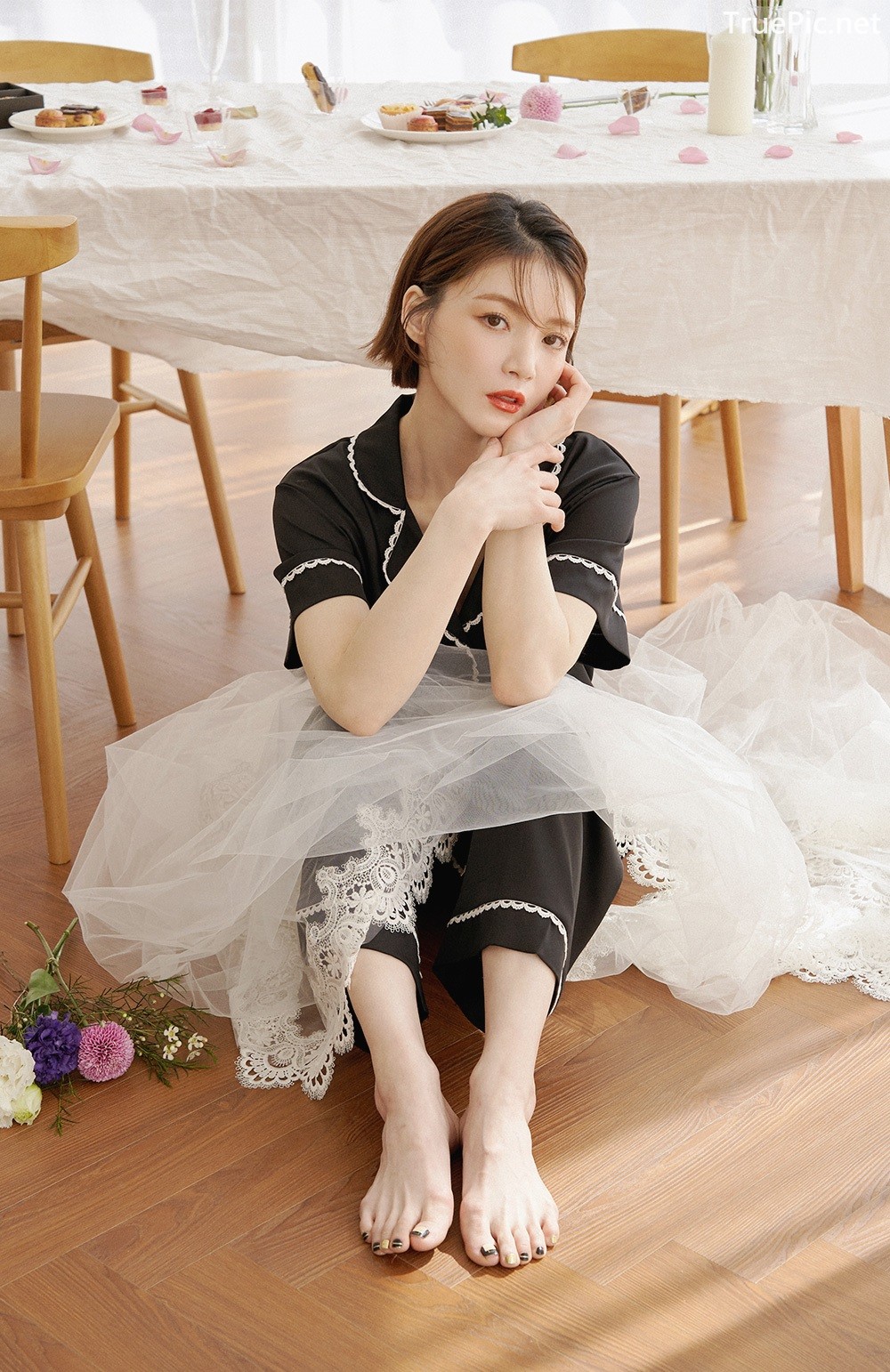 Image Korean Fashion Model Lee Ho Sin - Lingerie Wedding Pure - TruePic.net - Picture-57