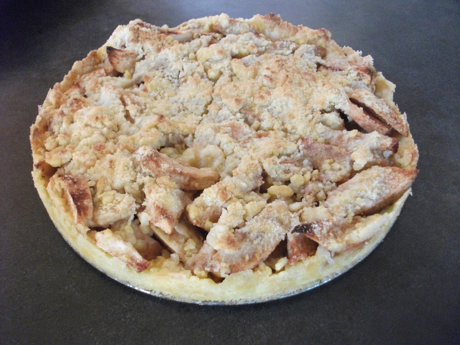 Cold Hands Warm Earth: Irish Apple Shortbread Pie