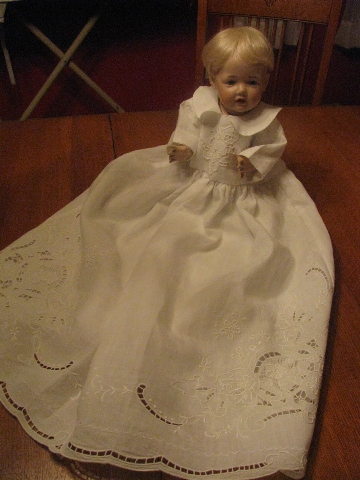 String o' Pearls Making Christening Dresses, Part 2