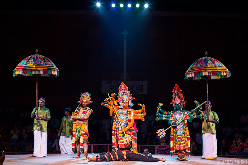 Kaliyattam Folk Dance from Tamil Nadu.