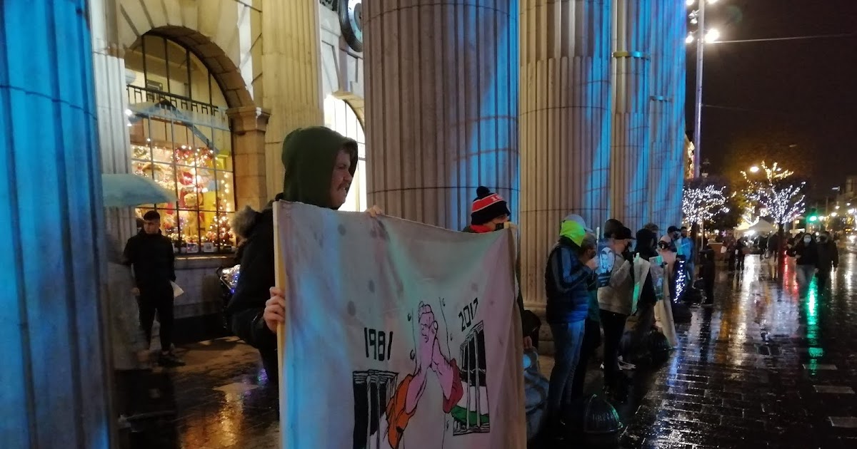 Concentración en Dublin por los Presos Republicanos Irlandeses