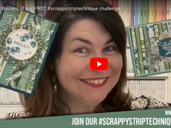 Kylie's #scrappystriptechnique Challenge | Winners Announced