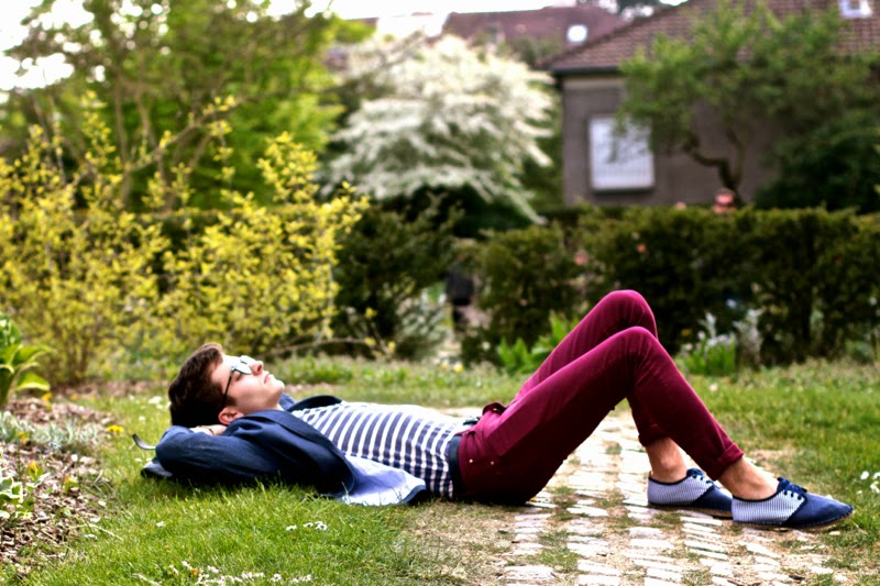 ASOS jeans blazer Craft&commerce tshirt Arsène espadrilles rayées montantes - BLOG MODE HOMME MENSFASHION
