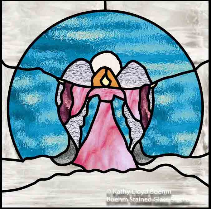 Boehm Stained Glass Blog Custom Stained Glass Angel