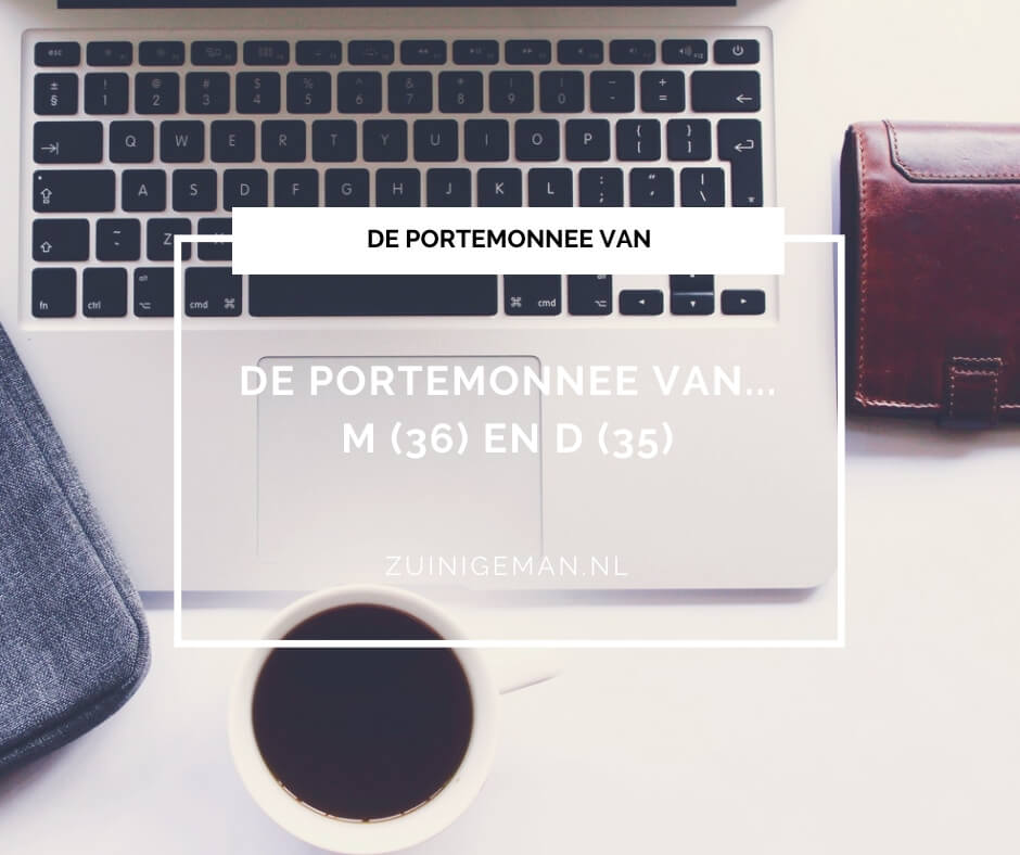 De portemonnee van M (36) en D (35)