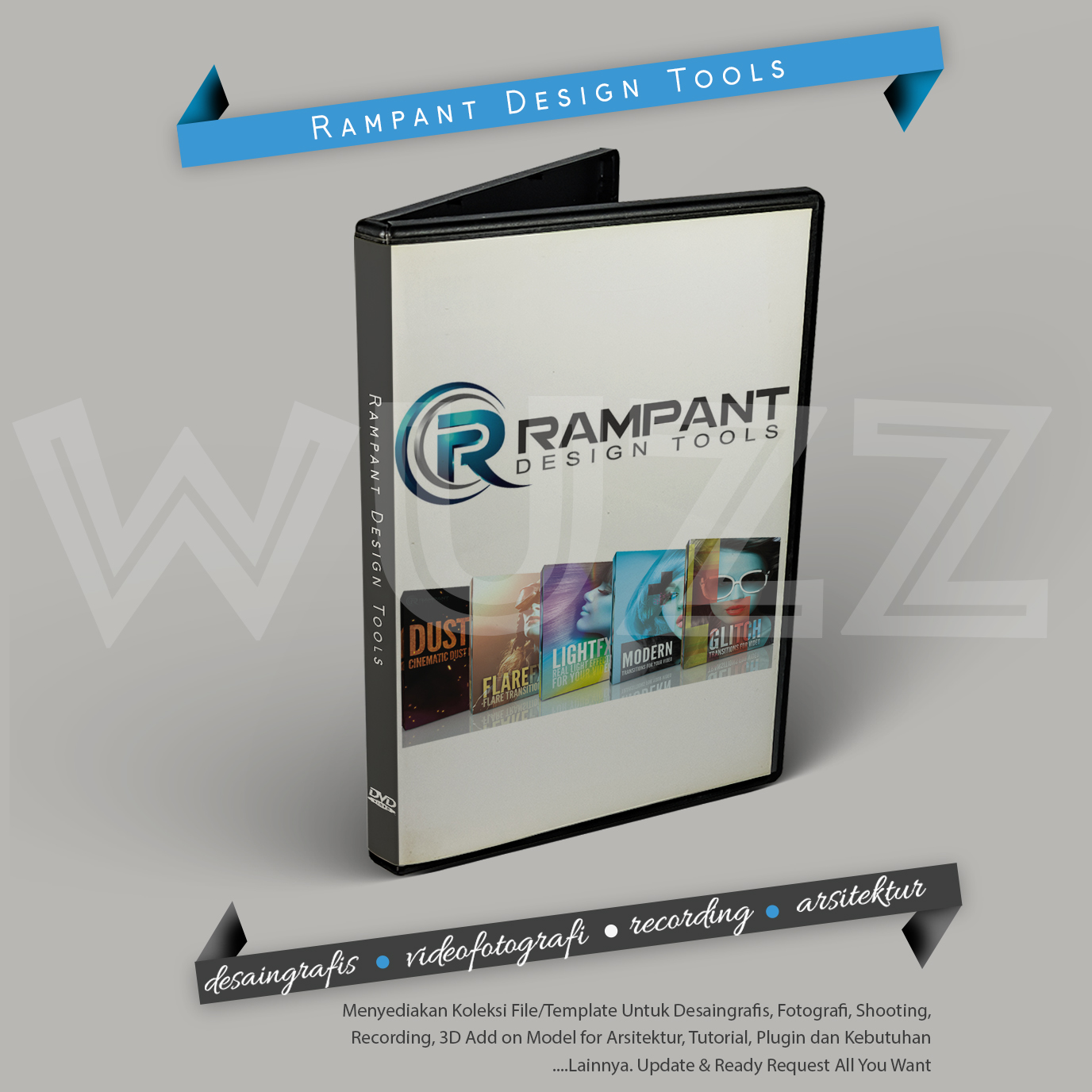 Rampant Design Tool Collection Pin. 57D07DEB WA. 087849280207