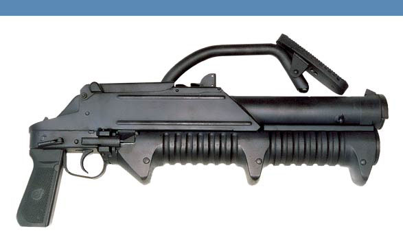 デジタルガジェット備忘録 【KBP Instrument Design Bureau】チューブ状マガジン装備のランチャー